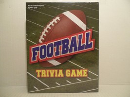 FOOTBALL TRIVIA GAME Ages 8 &amp; Up, For 2 Or More Players NFL Sports Teams... - £15.70 GBP