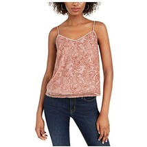 MSRP $59 Leyden Embroidered Spaghetti Strap V Neck Tank Top Size XS - £12.36 GBP