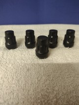 New, Unbranded Replacement 12x1.5 RH/T-11 Black Lug Nuts Lot of 5 - £8.24 GBP