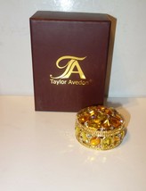 Taylor Avedon Collectible  Treasure Chest  authentic new + box $140 - £38.55 GBP