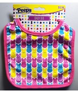 Peeps Multi Color Baby Bib With Bunnies - £11.72 GBP