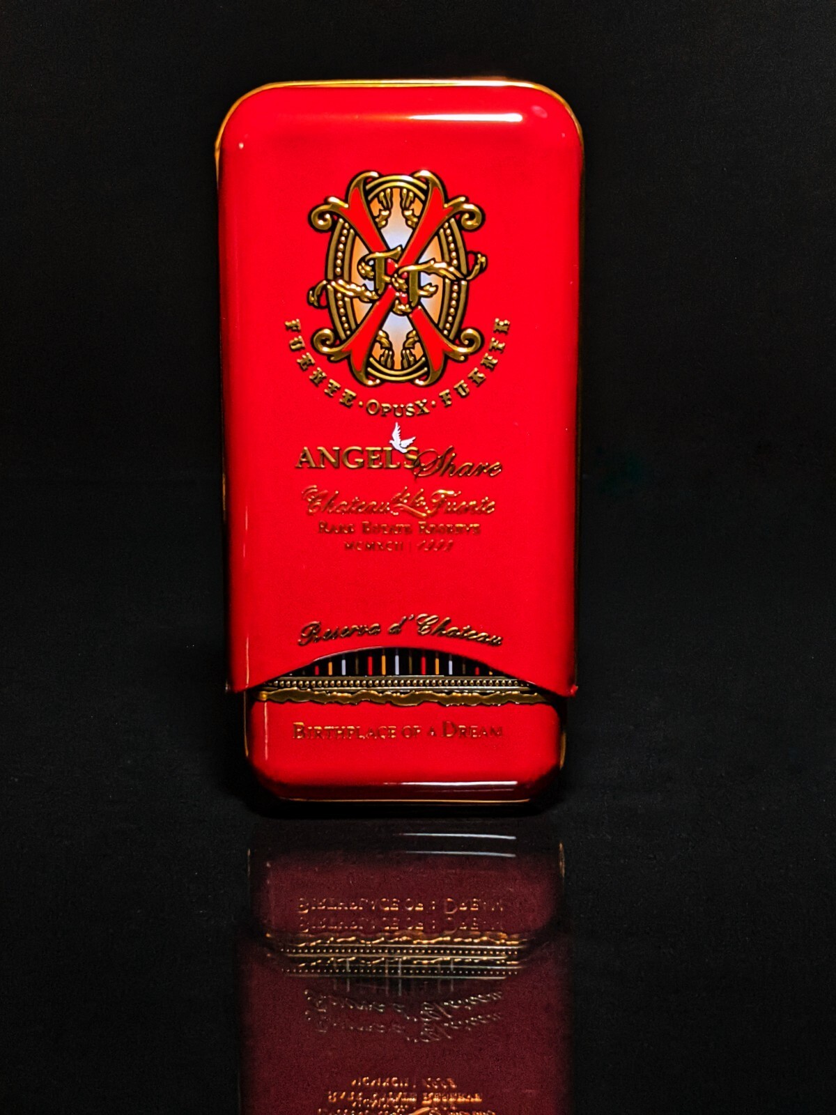 Arturo  Fuente  Opus X Angel&#39;s Share Reserva d Chateau Tin  48 Gauge Ring - $45.00