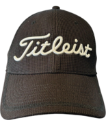 Titleist men&#39;s A-Flex Tech Performance Black/White Fitted L/XL Golf Hat Cap - $16.87 CAD