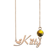 Ryan Necklace Name, Noah Name Necklace, Kitty Name Necklace Best Christmas Gift  - £14.25 GBP