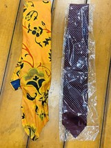 Lot Of 2 Vintage Givenchy Monsieur Men&#39;s Neckties - $14.01