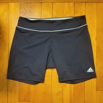 Adidas Climalite Womens Athletic Shorts Medium Size Black Great Condition - £11.21 GBP