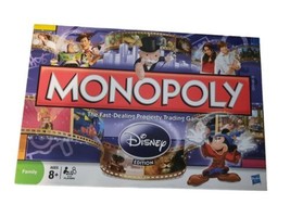 Monopoly Disney Edition w/ Golden Tinkerbell Hasbro Complete 2009 - £17.37 GBP