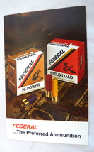 Federal Cartridge advertising postcard shot shell boxes vintage  - $19.11 CAD