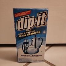 DIP-IT DISCONTINUED Food Beverage Stain Remover 5oz Powder Cleaner - $49.49