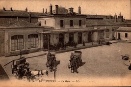 Vintage Postcard -France, Seldom Seen, Circa 1920-Nevers,La Gare(Depot)-BK44 - £3.95 GBP