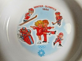 Corelle Campbells Soup Kids Sarajevo Winter Olympics Bowl Flat Rim Skaters 1984 - £13.38 GBP