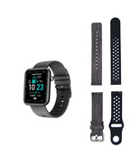 Color: BLACK - Advanced Smartwatch With Three Bands And Wellness + Activ... - $103.10 CAD