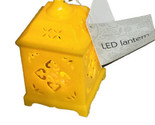 Yellow LED Lantern 5.2 In Flickering Yellow Tea Light. On/Off Switch  4.5” - $9.78