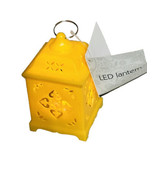 Yellow LED Lantern 5.2 In Flickering Yellow Tea Light. On/Off Switch  4.5” - $9.78
