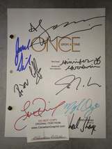 Once Upon A Time 9 Cast Hand Signed Autograph Script COA Lana Parrilla, Jennifer - £314.65 GBP