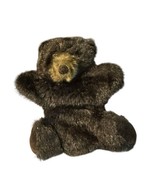 Folkmanis Vintage Furry Folk Black Bear Hand Puppet USA - $12.75