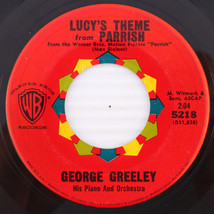 George Greeley - Lucy&#39;s/Allison&#39;s Theme From &quot;Parrish&quot; - 1961 45 rpm Record 5218 - $5.54