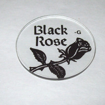 Black Rose 1992 NOS Original Pinball Machine Plastic Promo Disk G Above - £12.92 GBP