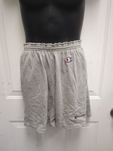 Champion Authentic Classic Jersey Cotton Shorts, Size Large - Oxford Grey - £6.32 GBP