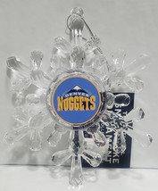 Denver Nuggets Snowflake Ornament - NBA - $231.90 MXN Denver Nuggets Snowflake Ornament - NBA - $231.90 MXN