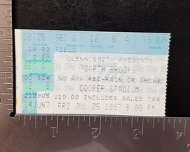 GARTH BROOKS - VINTAGE JULY 25, 1997 CONCERT TICKET STUB - $13.70 CAD