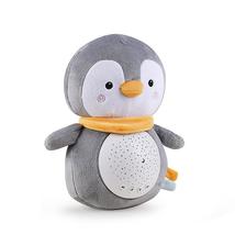 Night Light Projector Baby Sleeping Animals Plush Toy Music Lamp Penguin... - $21.95