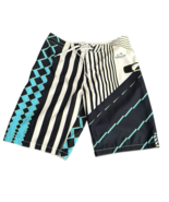 Vintage Mandalay Bay/Oakley Board Shorts Mens 36 Beatlejuice w/Wax Comb ... - €64,82 EUR