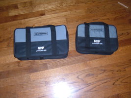 Craftsman Nextec zipperred (2) different size empty soft cases. New. - $22.08