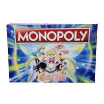 2018 Sailor Moon Monopoly Board Game 100% Complete Gold Tokens Bags Are Sealed - $37.05
