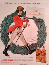 1951 Esquire Original Ads Johnny Walker Black Red Scotch MacNaughton&#39;s Whisky - £8.63 GBP
