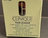 Clinique Fresh Pressed 7-day system with Pure Vitamin C - New In Box  - $15.99