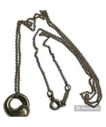 Tiffany Elsa Peretti® Eternal Circle Pendant Authentic Silver - $147.73