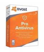 Original Retail Box - Avast Pro Antivirus  3 PC 1 Year - $18.80