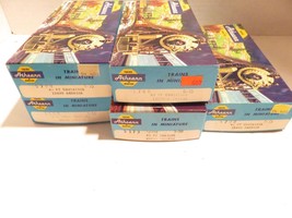 HO TRAINS VINTAGE ATHEARN FIVE EMPTY BOXES- SEE PICS- EXC. - HB2 - $4.70