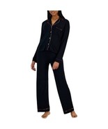 JENNI Notch-Collar Pajama Set MEDIUM (4446) - £18.57 GBP