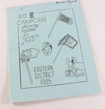 Vintage 1965 BIG E Camp Currier Eastern District Guide Boy Scout of America BSA - £9.10 GBP