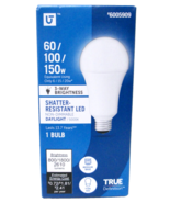 Utilitech 3-Way LED A21 Light Bulb, 6/15/20 Watts - 60W, 100W, 150W Equi... - $14.24