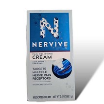 NEW Nervive Nerve Care Pain Relieving Cream Max Strength Medicated 3.0 oz. - $363.47 MXN