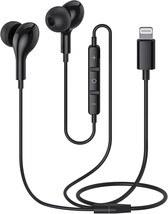 Guguearth Lightning Headphones For Iphone,Mfi Certified In-Ear Lightning... - £20.45 GBP