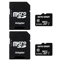 Micro Center 128GB Class 10 MicroSDXC Flash Memory Card with Adapter for Mobile  - £38.32 GBP