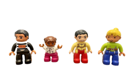 Mini Figure Lego Duplo Lot of 4 Prince Charming Criminal Wendy and Girl Minifigs - £12.39 GBP