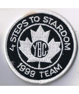 Youth Bowling Canada YBC 4 Steps To Stardom 1999 Team Sew On Patch 3&quot; Di... - £5.42 GBP
