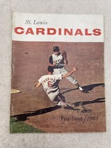 1963 St Louis Cardinals Yearbook Vintage Baseball - £18.94 GBP