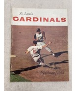1963 ST LOUIS CARDINALS Yearbook Vintage Baseball - £18.72 GBP