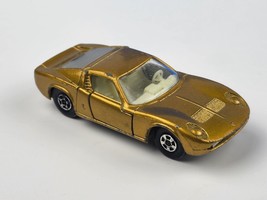 Vintage Lesney Matchbox Superfast No. 33 Lamborghini Miura Gold Great Co... - £21.46 GBP