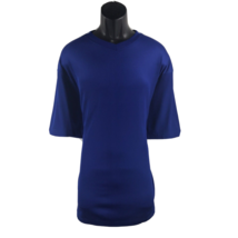 Log-in Uomo Men&#39;s Dressy Midnight Blue T-Shirt V-Neck Short Sleeve Size 3XL - £24.77 GBP