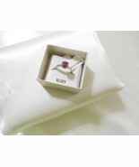 Victoria Townsend18k Gold /925 SS Plate size 6 July Birthstone Ring A150... - $1,096.67 MXN