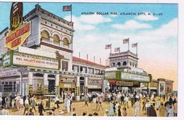 New Jersey Postcard Atlantic City Million Dollar Pier - £1.74 GBP