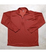 *READ* Patagonia Capilene 1/4 Zip Rust Orange Pullover Base Layer - Men&#39;... - $19.95