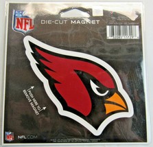 NFL Arizona Cardinals 4 inch Auto Magnet Die-Cut by WinCraft - £10.35 GBP